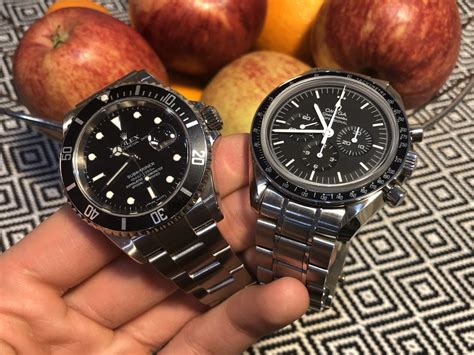 omega speedmaster moonwatch vs rolex submariner|Omega Speedmaster moonwatch.